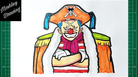 How To Draw Buggy The Clown One Piece YouTube