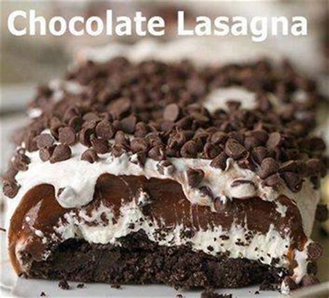 Recept Chocolade Lasagne