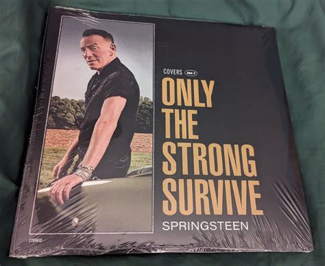 BRUCE SPRINGSTEEN ONLY THE STRONG SURVIVE COVERS 2 LP Set New Green