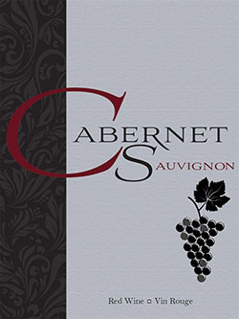 Cabernet Sauvignon Wine Labels 30 ct