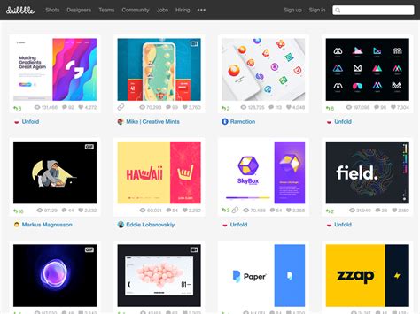 Dribbble Site Turbologo Logo Maker Blog