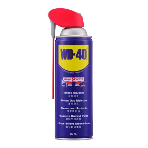 Wd 40 多功能除鏽潤滑劑附活動噴嘴 382毫升x 2入 136873｜costco好市多必買推薦