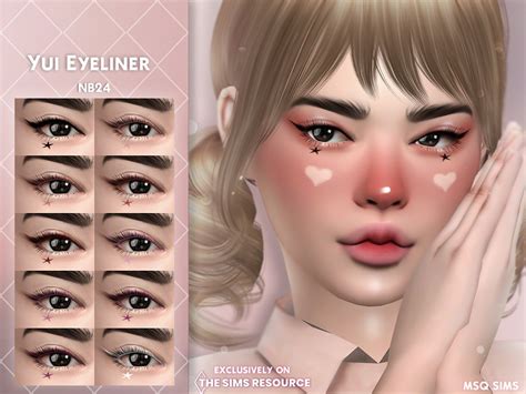 The Sims Resource Yui Eyeliner