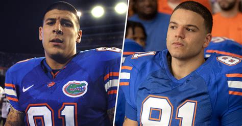 American Sports Story Aaron Hernandez See Side By Side Photos Of