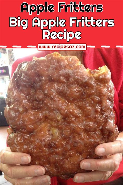 Big Apple Fritters Recipe Recipes A To Z