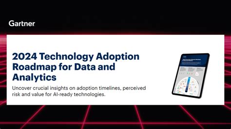 2024 Technology Adoption Roadmap For Data And Analytics From Gartner