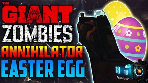 Black Ops 3 Zombies The Giant Annihilator Gun Easter Egg Tutorial