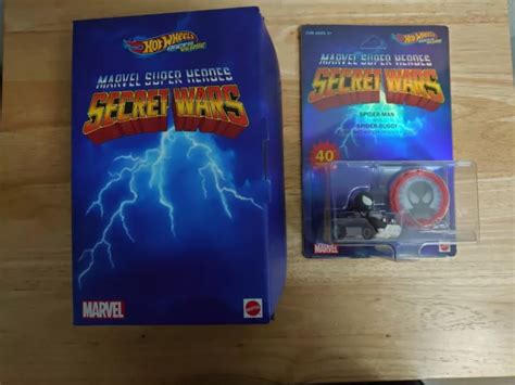 Hot Wheels Racer Verse Marvel Super Heroes Secret Wars Vehicles Spider Man Picclick Uk