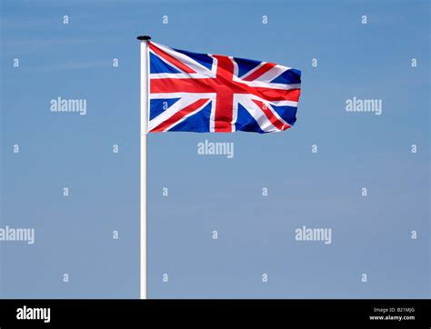 Union Jack Flag Fluttering Hi Res Stock Photography And Images Alamy