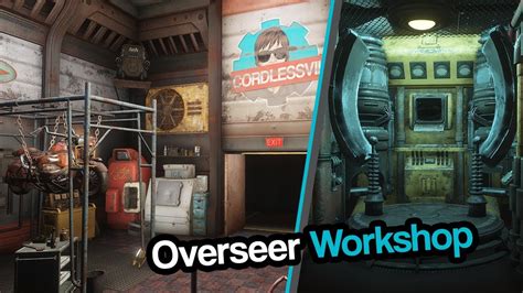 Fallout 4 Vault Vii Overseer Workshop Teleporter Youtube