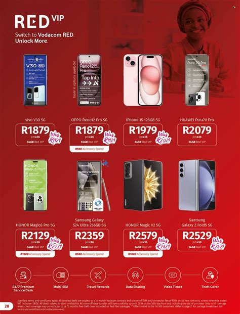 Vodacom Specials 5 July 6 August 2024