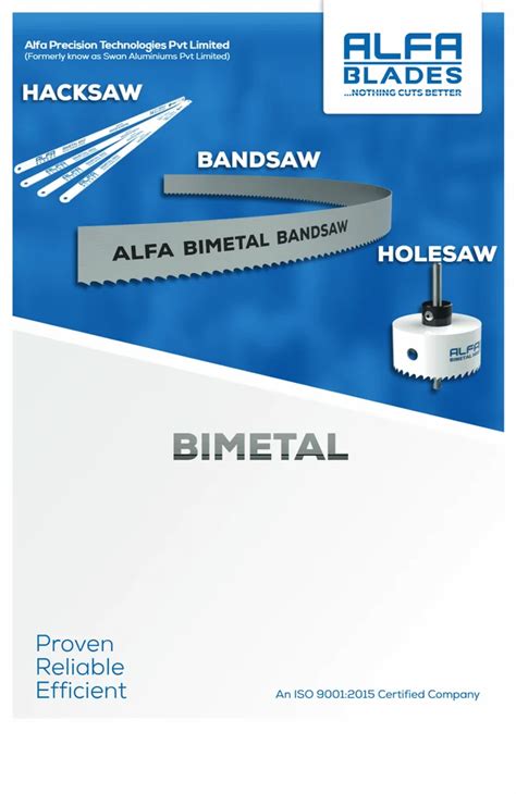 Bimetal Bandsaw Blade 3000 X 27 X 0 90 Mm High Speed Steel At Rs