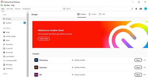 Adobe creative cloud desktop app full download - bingeroffers