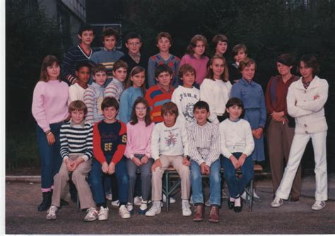 Photo de classe 5eme de 1985 Collège Blaise Pascal Copains d avant