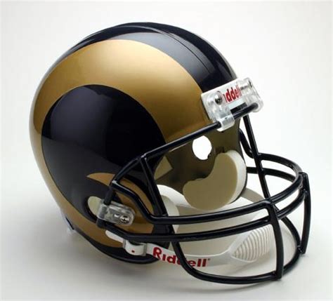 Los Angeles Rams Helmet 2000-Present Deluxe Replica Full Size by ...