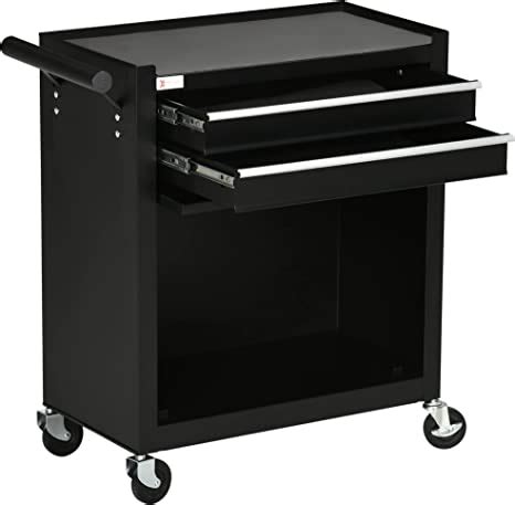 Durhand Drawer Rolling Tool Chest On Wheels Metal Tool Cabinet For