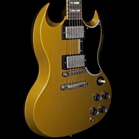 Gibson Custom Shop Made 2 Measure 1961 Sg Standard Stop Bar Vos Double Gold Wildcat Guitars