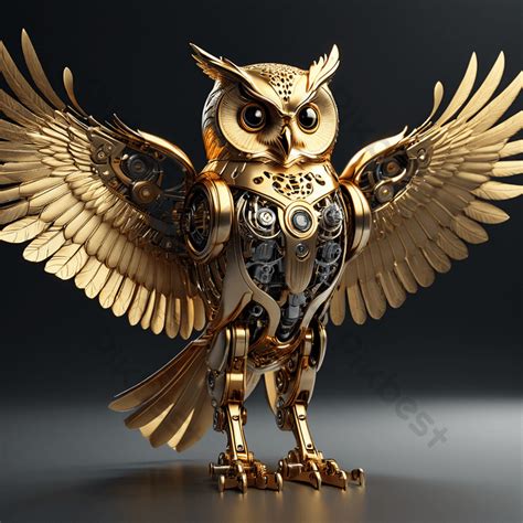A Robotic Owl Photo  Free Download Pikbest