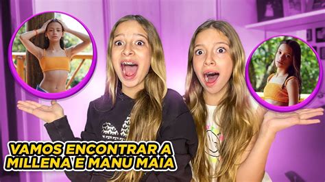 Vamos Encontrar A Millena E Manu Maia Irm S Caliano Youtube