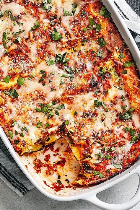 Cheesy Spinach Zucchini Lasagna Artofit