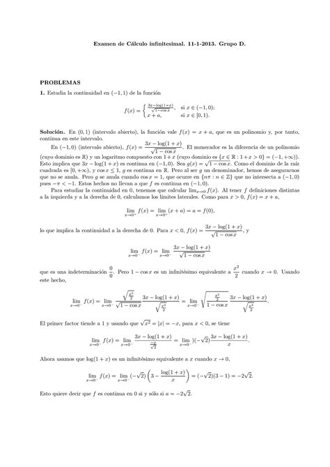 Ex Men Enero Preguntas Y Respuestas Grupo D Examen De