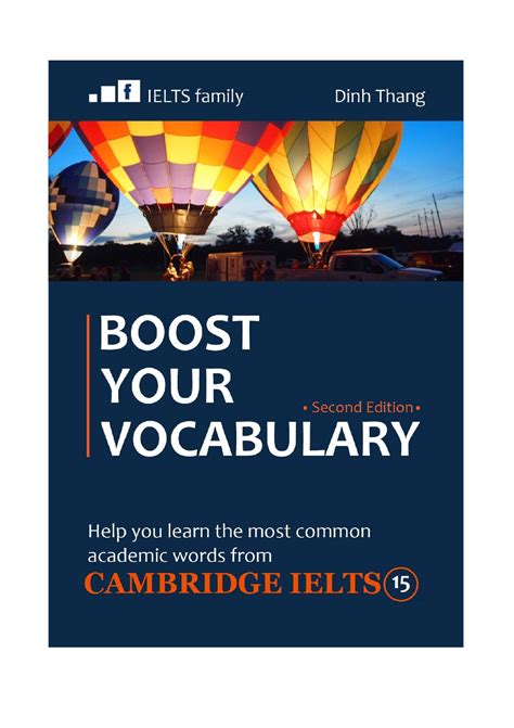 Boost Your Vocabulary Cambridge Ielts T I Li U G C Cambridge Ielts