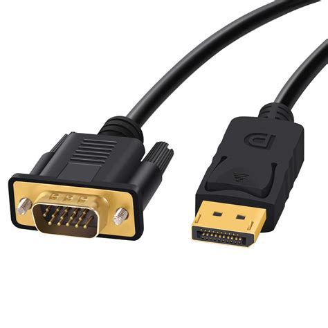 Foboiu Displayport To Vga Displayport To Vga Adapter 3