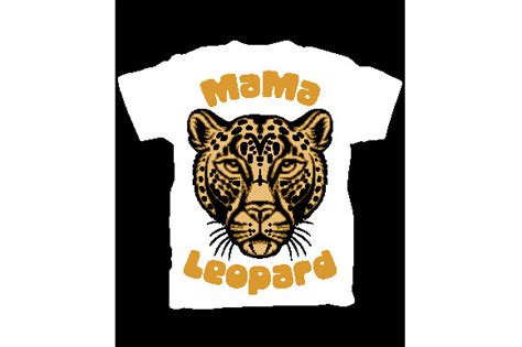 Mama Leopard Mothers Day Svg Graphic By Teeshop · Creative Fabrica