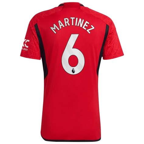 Maillot Manchester United Domicile Martinez Foot Soccer Pro