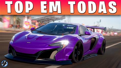 Forza Horizon Mclaren S Top Em Todas As Pistas Youtube