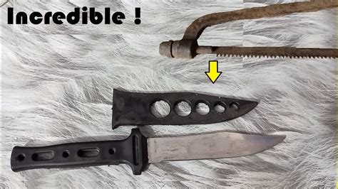 Forging Knife How To Make Knife At Home Youtube