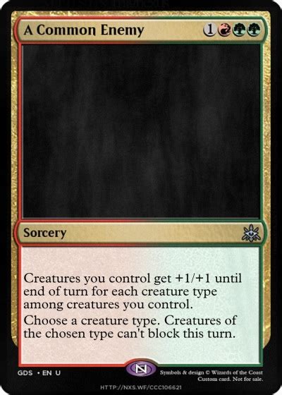 mtgnexus  common enemy