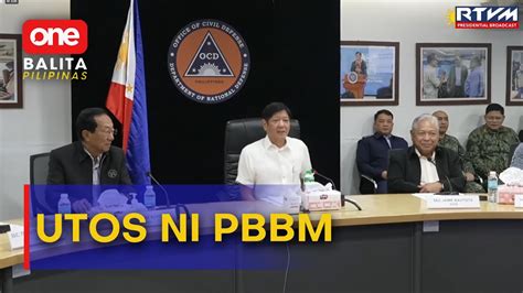 Obp Pbbm Ipinag Utos Na Ang Pamamahagi Ng Ayuda Youtube