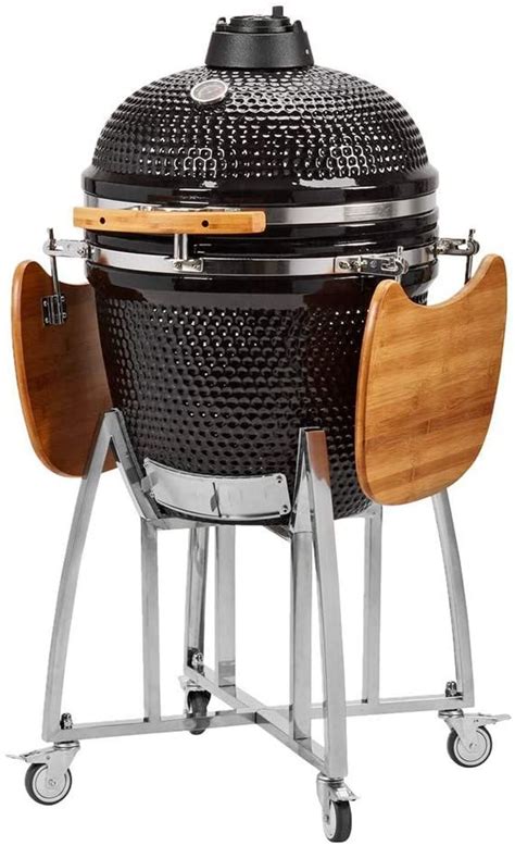 Humos Ceramic Kamado Charcoal Grill Bbq Smoker Egg Versatil Outdoor