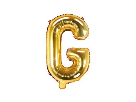 Ballon Lettre G Or Sparklers Club