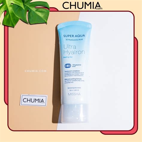 Gel tẩy tế bào chết MISSHA Super Aqua Tuýt 100ml TT chumia Shopee