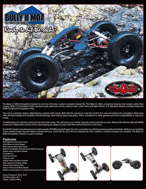 RC4WD Bully II MOA RTR Competition Crawler