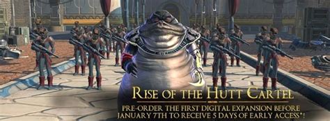 Star Wars: The Old Republic Rise of the Hutt Cartel Expansion Announced