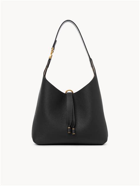 Chloé Small Marcie Hobo Bag In Grained Leather Chloé PH