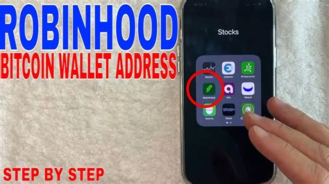 How To Find Bitcoin Wallet Address On Robinhood YouTube