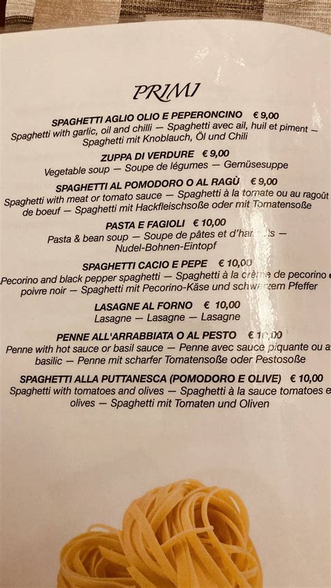 Menu At Bacaro Quebrado Pub Bar Venice