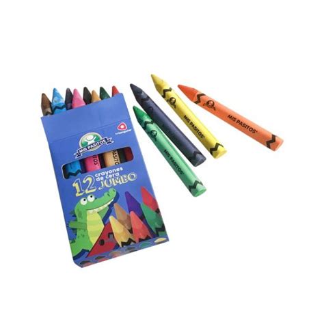 Crayones De Cera Jumbo Colores Marca Precio Guatemala Kemik