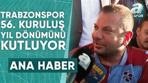 Trabzonspor Başkanı Ertuğrul Doğan Stat Sponsorluğunu Önümüzdeki