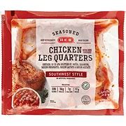 H E B Mi Tienda Seasoned Chicken Leg Quarters For Fajitas Shop Meat