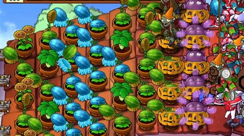 SURVIVAL ROOF HARD PART2 PLANTS VS ZOMBIES YouTube