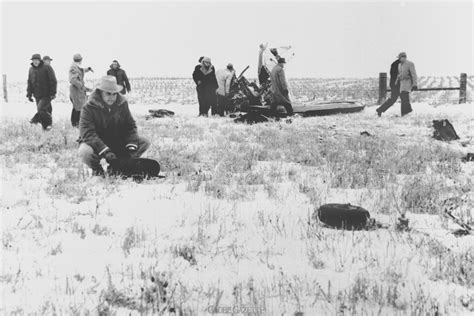 Photos Plane Crash That Killed Buddy Holly In Clear Lake Feb 3 1959