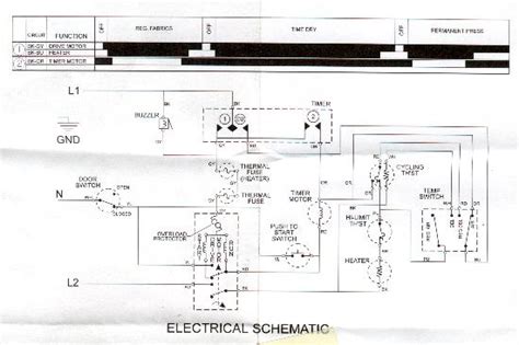 Typical Dryer Wiring Diagram Wiring Work