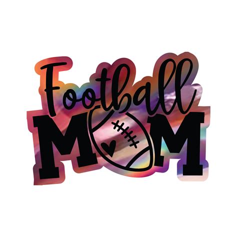 Football Mom Sticker