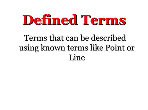 Points, Lines and Planes | PPT