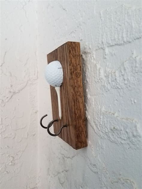 Golf Ball Key Holder Beach Golf Key Rack Key Ring Holder Golfer
